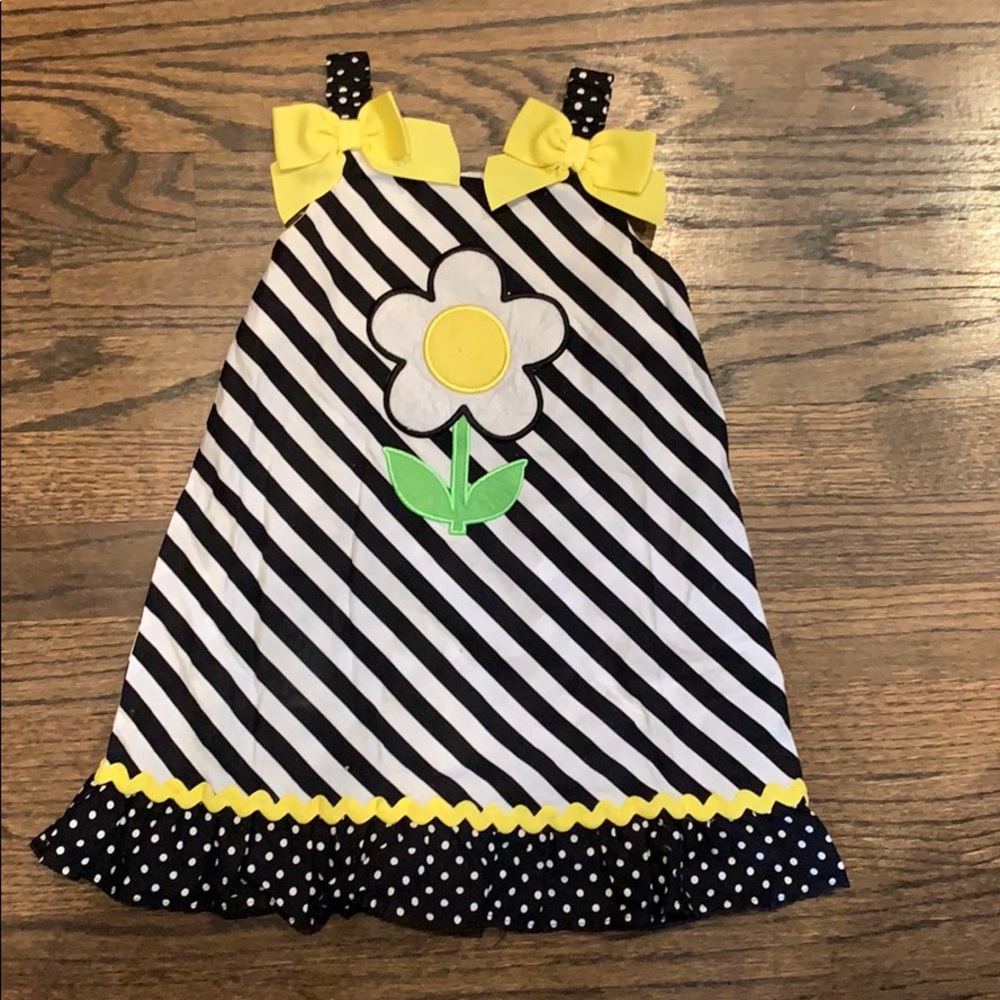 4t flower sleeveless dress